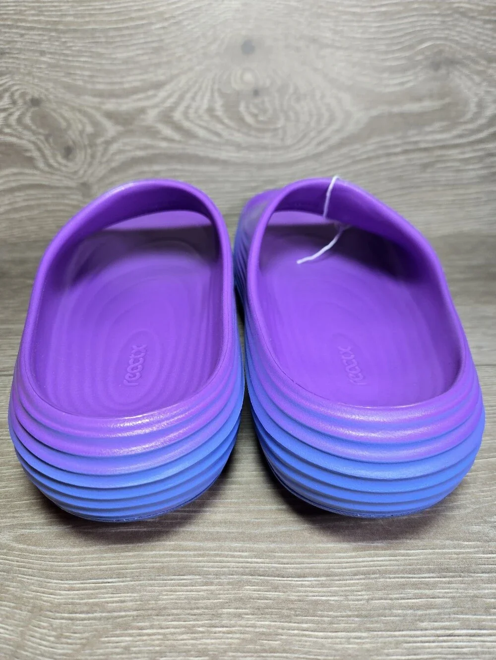 Nike Slides ReactX Rejuven8  Bright Violet Sapphire Unisex Multiple Sizes